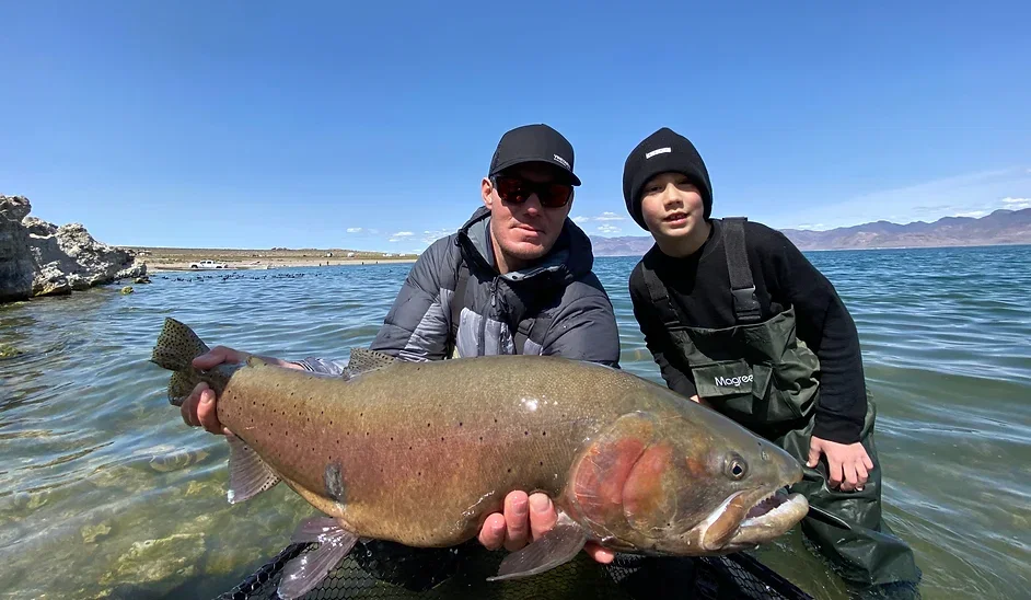 Pyramid Lake Walk and Wade Fly Fishing Trip