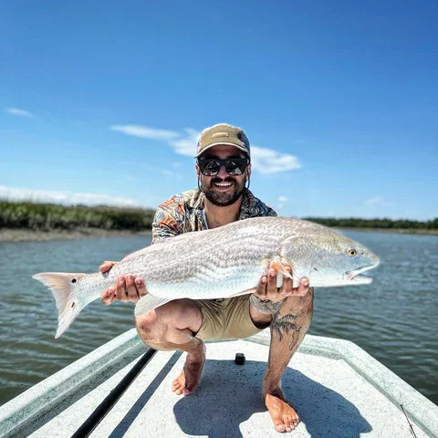 Sight-fishing on Flats for Red Drum