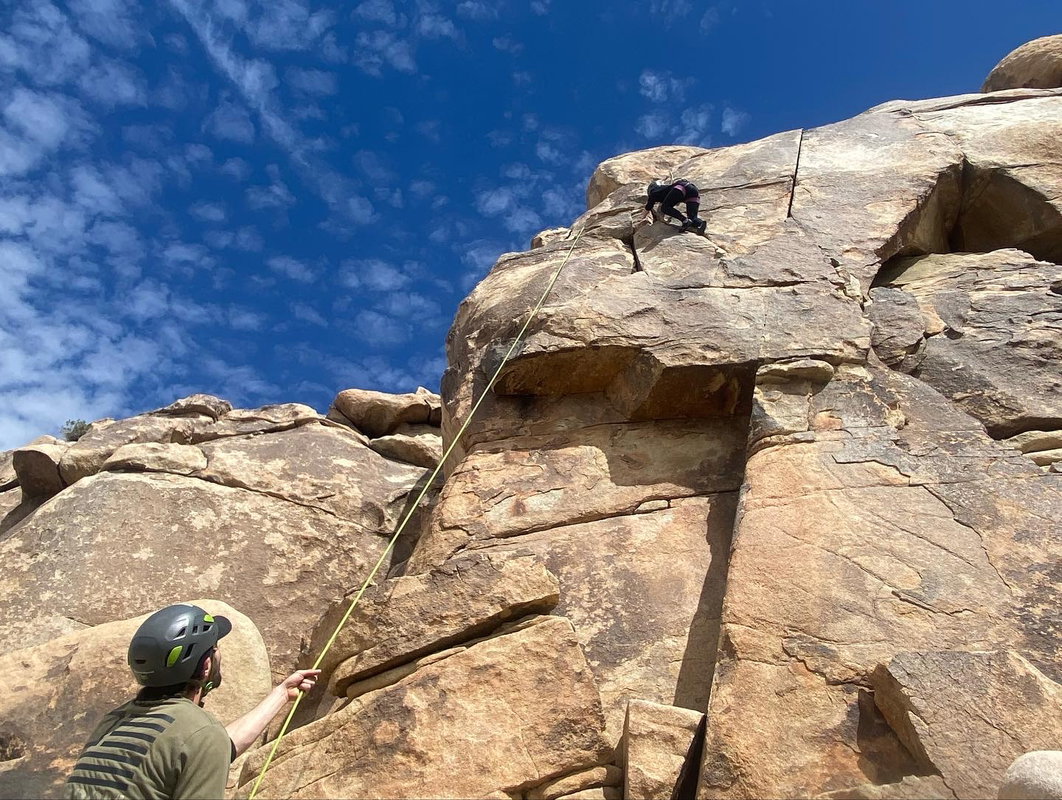 Joshua Tree Intro to Rock Climbing