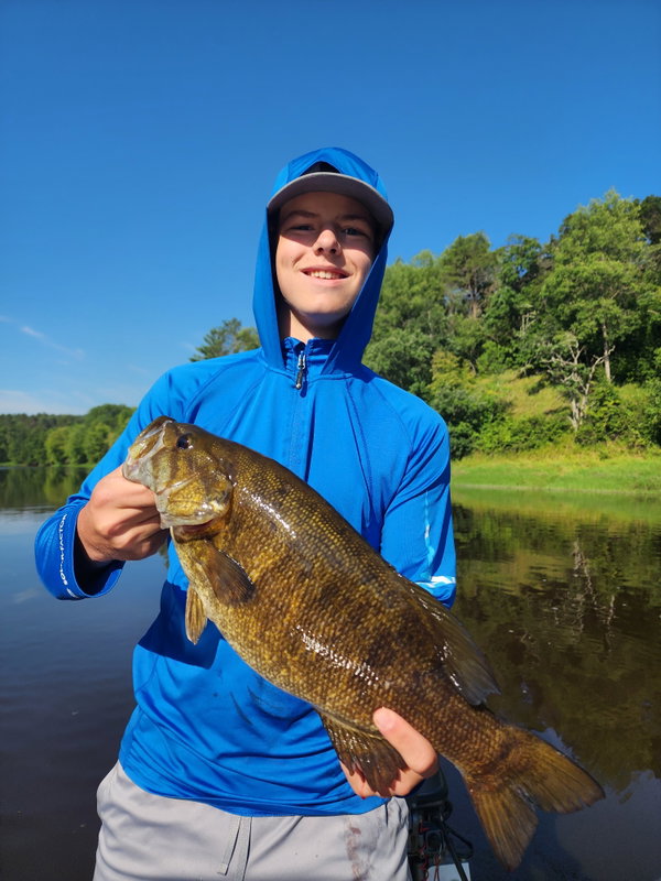 Mississippi River Smallmouth Fishing Trip